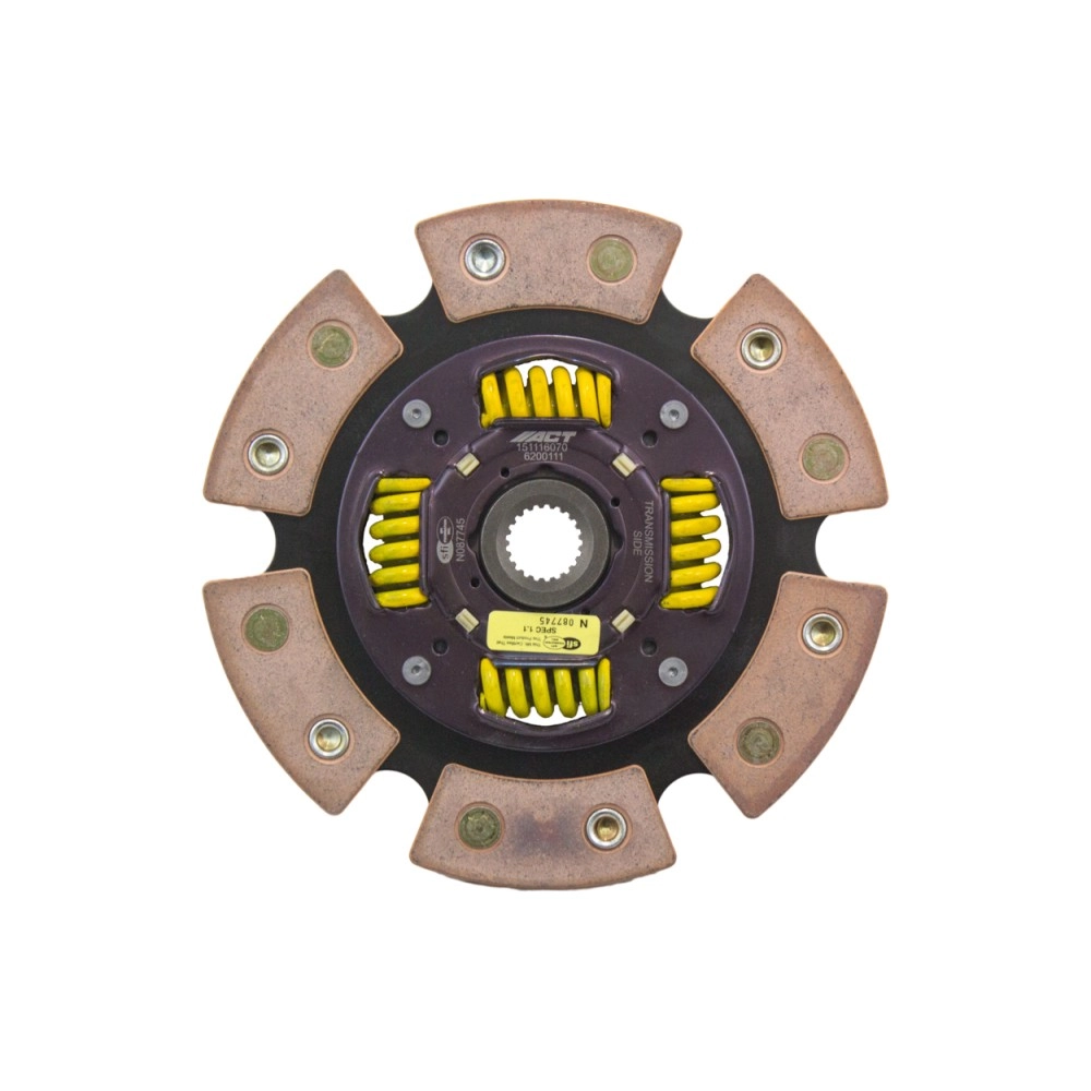 ACT 6200111 - 6 Pad Sprung Race Clutch Disc ACT 6200111 - 6 Pad Sprung Race Clutch Disc
