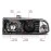 Anzo 111015 - Projector LED Halo Headlights (Black Housing, Clear Lens)