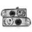 Anzo 111016 - Projector LED Halo Headlights (Chrome Housing, Clear Lens)