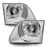 Anzo 111030 - G2 Headlights (Chrome Housing, Clear Lens)