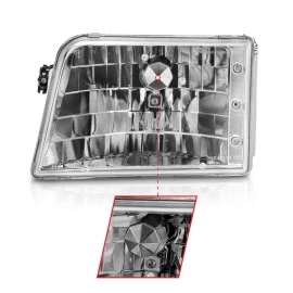 Anzo 111036 - Crystal Headlights (Chrome Housing, Clear Lens)