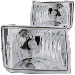 Anzo 111049 - Crystal Headlights (Chrome Housing, Clear Lens)