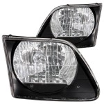 Anzo 111083 - Crystal Headlights (Black Housing, Clear Lens)
