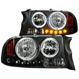 Anzo 111085 - Crystal Headlights (Black Housing, Clear Lens)