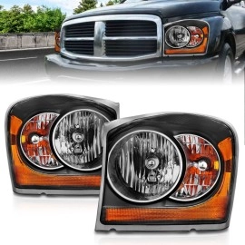 Anzo 111110 - Crystal Headlights (Black Housing, Clear Lens)