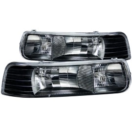 Anzo 111155 - Crystal Headlights (Black Housing, Clear Lens)