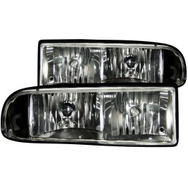 Anzo 111156 - Crystal Headlights (Black Housing, Clear Lens)