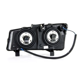 Anzo 111212 - Crystal Headlights w/ Halo (Black Housing, Clear Lens)