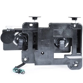 Anzo 111300 - Crystal Headlights w/ LED Low Brow (Chrome Housing, Clear Lens)