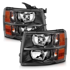 Anzo 111393 - Crystal Headlights (Black Housing, Clear Lens)