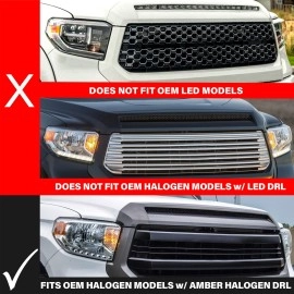 Anzo 111415 - Bar Style Projector Headlights w/ Switchback Turn Signal (Chrome Housing, Clear Lens)