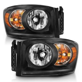 Anzo 111427 - Crystal Headlights (Black Housing, Clear Lens)