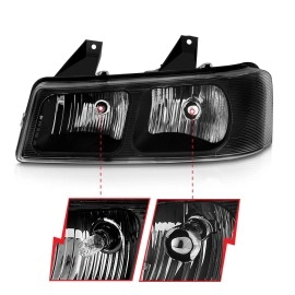 Anzo 111474 - Crystal Headlights (Black Housing, Clear Lens)