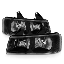 Anzo 111474 - Crystal Headlights (Black Housing, Clear Lens)