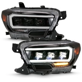 Anzo 111496 - Full LED Projector Headlights (Black Housing, Clear Lens)