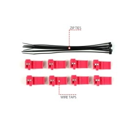 Anzo 111602 - Plank Style Projector Headlights w/ DRL & Sequential Signal (Black Housing, Clear Lens)