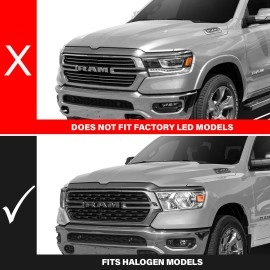 Anzo 111628A - Light Bar Style Full LED Projector Headlights w/ Initiation & Sequential Turn Signal (Black Housing, Clear Lens)