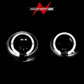 Anzo 121003 - Projector Headlights w/ Halo (Black Housing, Clear Lens)