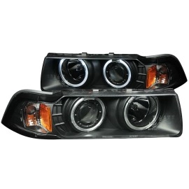 Anzo 121011 - Projector Headlights w/ Halo (Black Housing, Clear Lens)