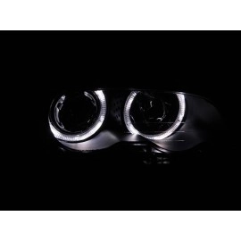 Anzo 121015 - Projector Headlights w/ Halo (Black Housing, Clear Lens)