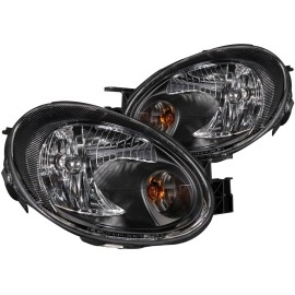 Anzo 121030 - Crystal Headlights (Black Housing, Clear Lens)