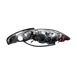 Anzo 121039 - Projector Headlights w/ Halo (Chrome Housing, Clear Lens)