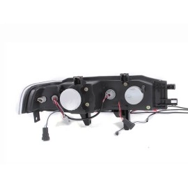 Anzo 121048 - Projector Headlights (Black Housing, Clear Lens)