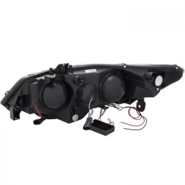 Anzo 121061 - Projector Headlights w/ CCFL Halo (Chrome Housing, Clear Lens)