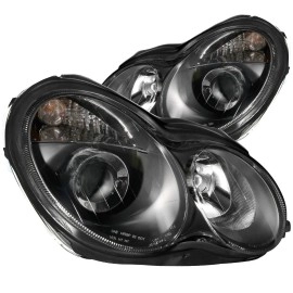 Anzo 121079 - Projector Headlights (Black Housing, Clear Lens)