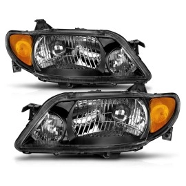 Anzo 121107 - Crystal Headlights (Black Housing, Clear Lens)