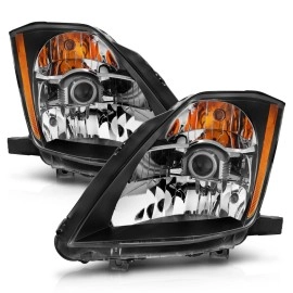 Anzo 121108 - Projector Headlights (Black Housing, Clear Lens)