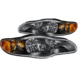 Anzo 121165 - Crystal Headlights (Black Housing, Clear Lens)