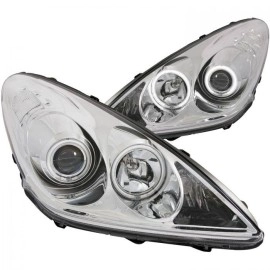 Anzo 121173 - Projector Headlights w/ CCFL Halo (Chrome Housing, Clear Lens)