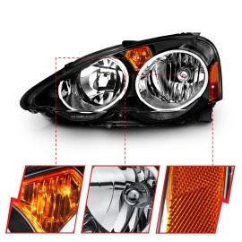 Anzo 121209 - Crystal Headlights (Black Housing, Clear Lens)