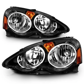 Anzo 121209 - Crystal Headlights (Black Housing, Clear Lens)