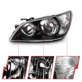 Anzo 121210 - Crystal Headlights (Black Housing, Clear Lens)