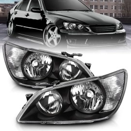 Anzo 121210 - Crystal Headlights (Black Housing, Clear Lens)