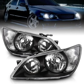 Anzo 121210 - Crystal Headlights (Black Housing, Clear Lens)