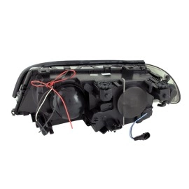 Anzo 121269 - Projector Halo Headlights w/ Corner Lights (Black Housing, Clear Lens)