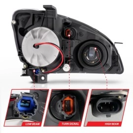 Anzo 121294 - Crystal Headlights (Chrome Housing, Clear Lens)