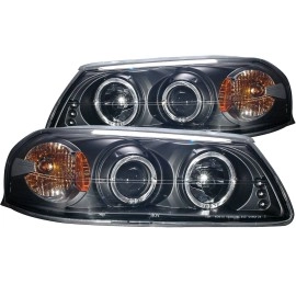 Anzo 121339 - Projector Headlights w/ Halo (Black Housing, Clear Lens)