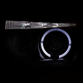 Anzo 121347 - Projector Headlights w/ Halo (Black Housing, Clear Lens)
