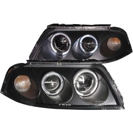 Anzo 121357 - Projector Headlights w/ Halo (Black Housing, Clear Lens)