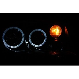 Anzo 121369 - Projector Headlights w/ Halo (Black Housing, Clear Lens)