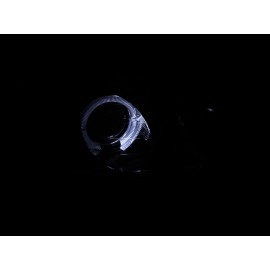 Anzo 121377 - Projector Headlights w/ Halo (Black Housing, Clear Lens)