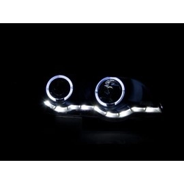 Anzo 121398 - Projector Headlights w/ Halo (Black Housing, Clear Lens)