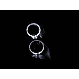 Anzo 121415 - Projector Headlights w/ Halo (Black Housing, Clear Lens)