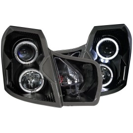 Anzo 121415 - Projector Headlights w/ Halo (Black Housing, Clear Lens)