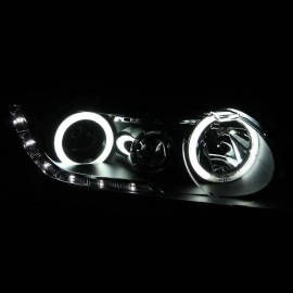Anzo 121454 - Projector Headlights w/ CCFL Halo (Black Housing, Clear Lens)