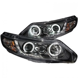 Anzo 121454 - Projector Headlights w/ CCFL Halo (Black Housing, Clear Lens)